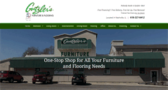 Desktop Screenshot of gutzlersfurniture.com